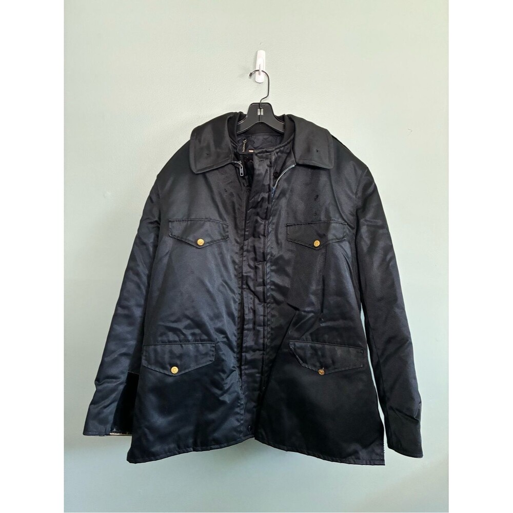 NYPD Vintage 1990s Gerber Mens Field Jacket Utility Coat Bomber Memrobilia